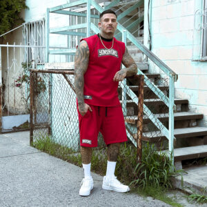 Conjunto Chaleco Rojo