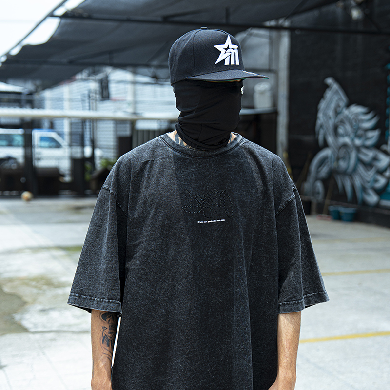 Playera Virgen Acid Wash - Image 3